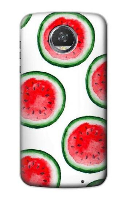 S3236 Watermelon Pattern Funda Carcasa Case para Motorola Moto Z2 Play, Z2 Force