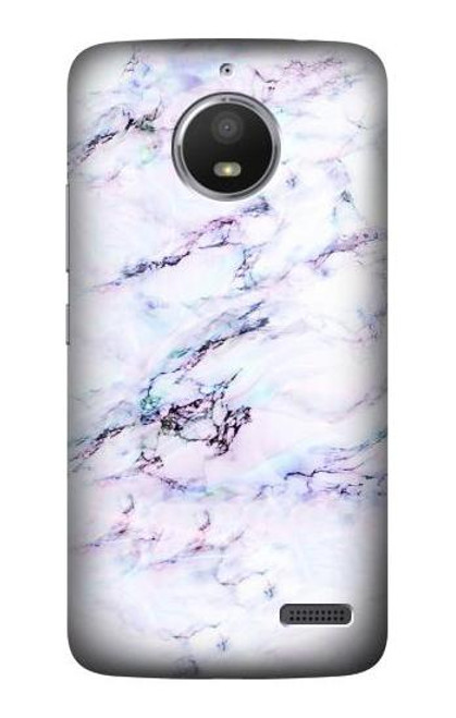 S3215 Seamless Pink Marble Funda Carcasa Case para Motorola Moto E4