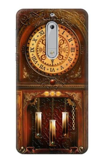 S3174 Grandfather Clock Funda Carcasa Case para Nokia 5