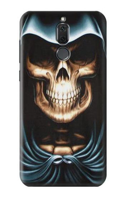 S0225 Skull Grim Reaper Funda Carcasa Case para Huawei Mate 10 Lite