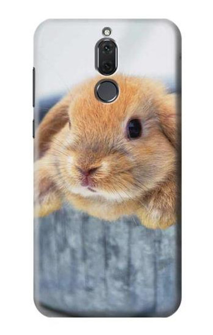 S0242 Cute Rabbit Funda Carcasa Case para Huawei Mate 10 Lite