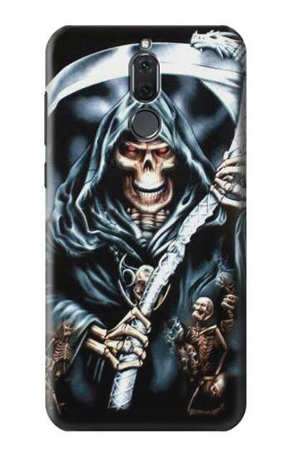 S0295 Grim Reaper Funda Carcasa Case para Huawei Mate 10 Lite