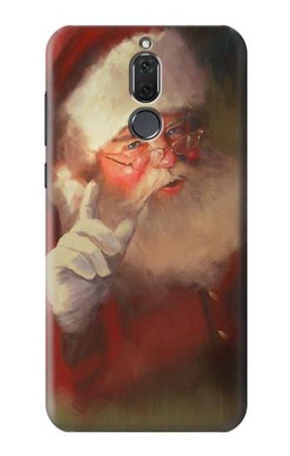 S1144 Xmas Santa Claus Funda Carcasa Case para Huawei Mate 10 Lite