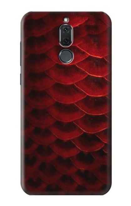 S2879 Red Arowana Fish Scale Funda Carcasa Case para Huawei Mate 10 Lite