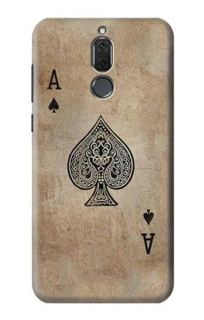 S2928 Vintage Spades Ace Card Funda Carcasa Case para Huawei Mate 10 Lite