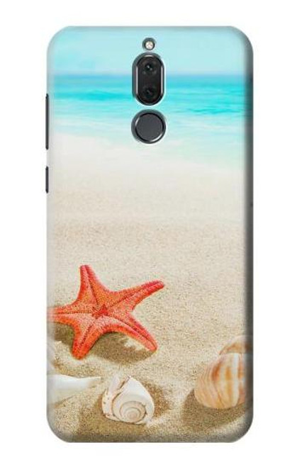 S3212 Sea Shells Starfish Beach Funda Carcasa Case para Huawei Mate 10 Lite