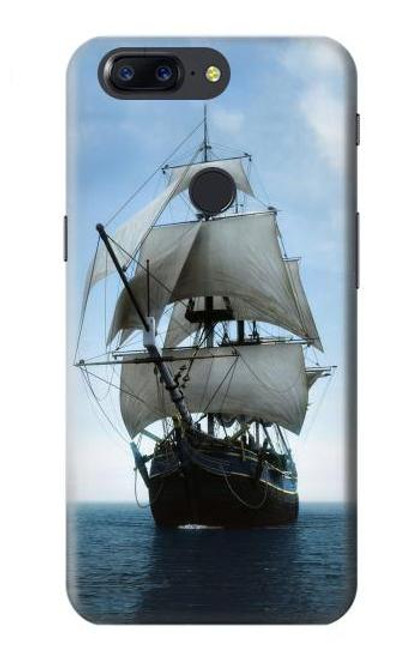 S1096 Sailing Ship in an Ocean Funda Carcasa Case para OnePlus 5T