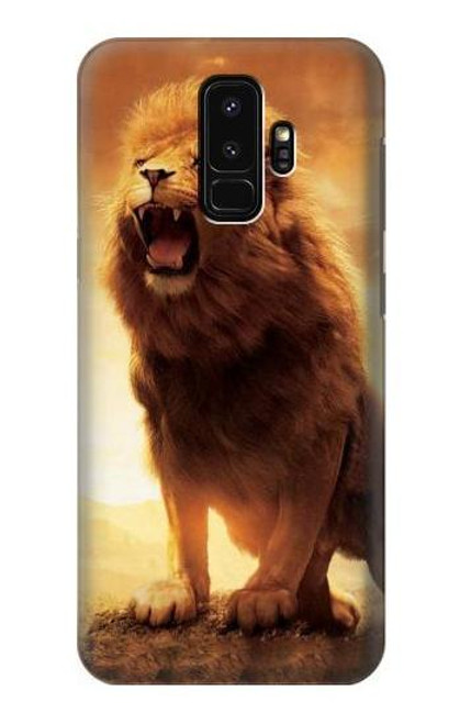 S1957 Lion Aslan Funda Carcasa Case para Samsung Galaxy S9 Plus