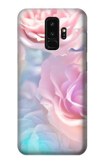 S3050 Vintage Pastel Flowers Funda Carcasa Case para Samsung Galaxy S9 Plus