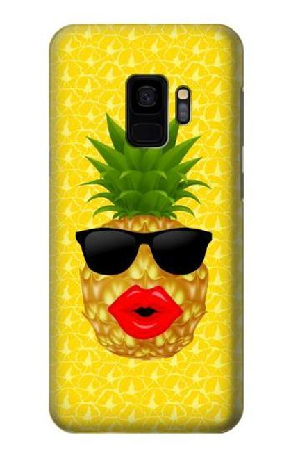 S2443 Funny Pineapple Sunglasses Kiss Funda Carcasa Case para Samsung Galaxy S9