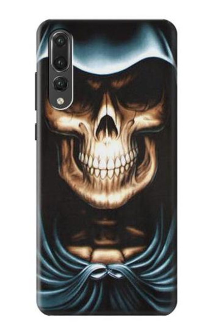 S0225 Skull Grim Reaper Funda Carcasa Case para Huawei P20 Pro