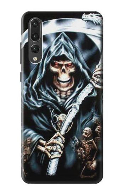 S0295 Grim Reaper Funda Carcasa Case para Huawei P20 Pro