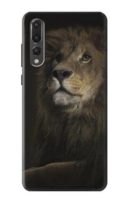 S0472 Lion Funda Carcasa Case para Huawei P20 Pro