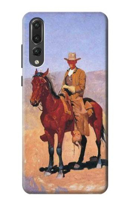 S0772 Cowboy Western Funda Carcasa Case para Huawei P20 Pro