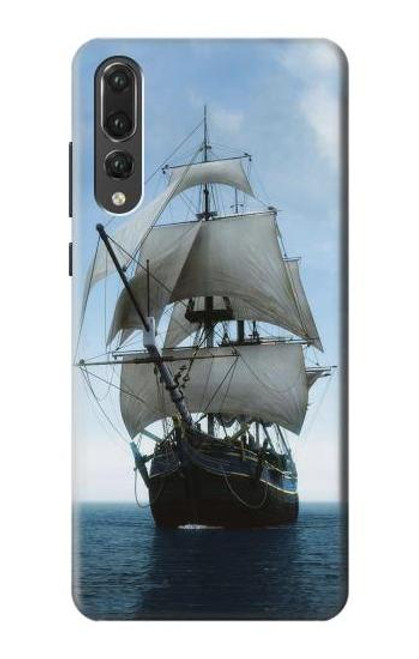 S1096 Sailing Ship in an Ocean Funda Carcasa Case para Huawei P20 Pro