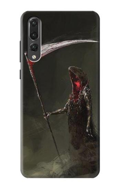 S1319 Grim Reaper Death Scythe Funda Carcasa Case para Huawei P20 Pro