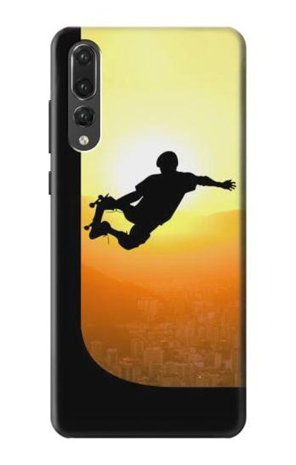 S2676 Extreme Skateboard Sunset Funda Carcasa Case para Huawei P20 Pro