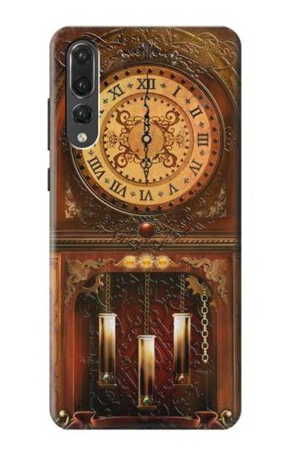 S3174 Grandfather Clock Funda Carcasa Case para Huawei P20 Pro