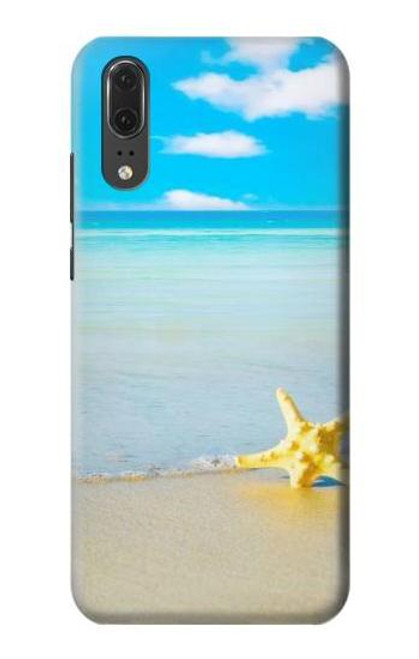 S0911 Relax at the Beach Funda Carcasa Case para Huawei P20