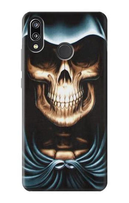 S0225 Skull Grim Reaper Funda Carcasa Case para Huawei P20 Lite