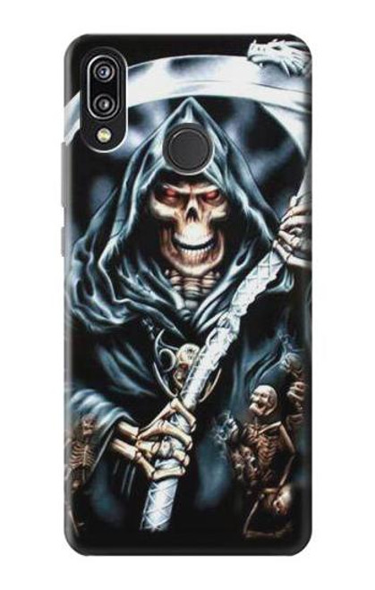 S0295 Grim Reaper Funda Carcasa Case para Huawei P20 Lite