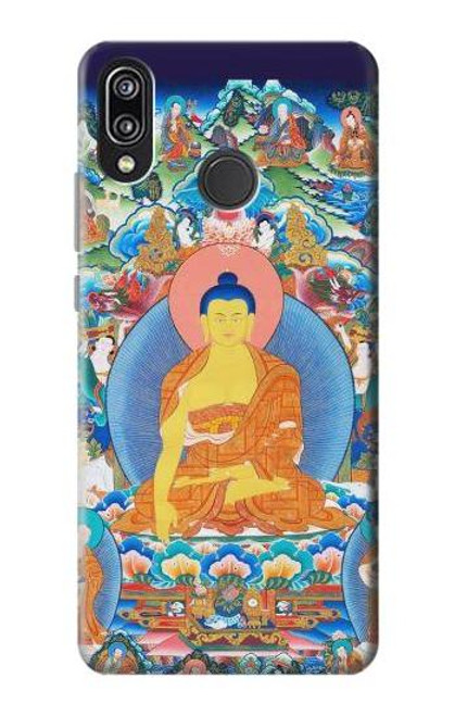 S1256 Buddha Paint Funda Carcasa Case para Huawei P20 Lite