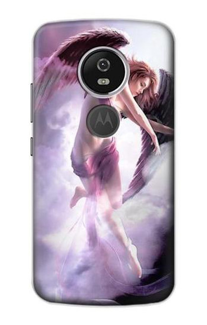 S0407 Fantasy Angel Funda Carcasa Case para Motorola Moto E5 Plus