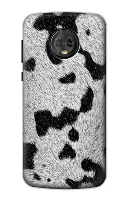 S2170 Cow Fur Texture Graphic Printed Funda Carcasa Case para Motorola Moto G6