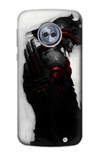 S2111 Dark Samurai Funda Carcasa Case para Motorola Moto X4