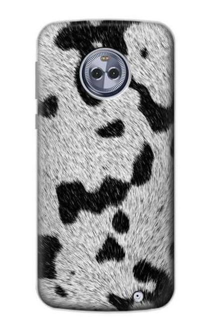 S2170 Cow Fur Texture Graphic Printed Funda Carcasa Case para Motorola Moto X4