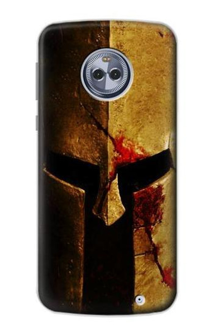 S2439 Warrior Spartan Helmet Funda Carcasa Case para Motorola Moto X4