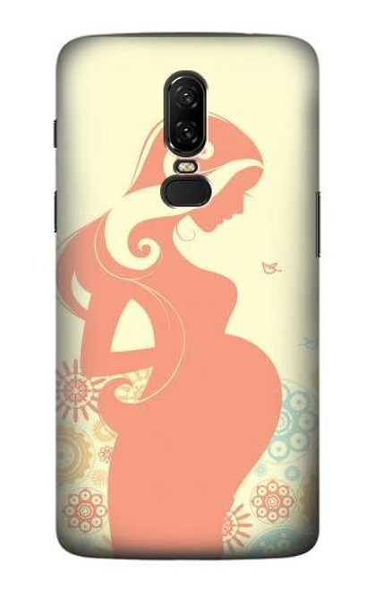 S0815 Pregnant Art Funda Carcasa Case para OnePlus 6