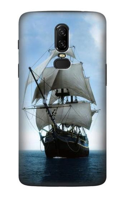 S1096 Sailing Ship in an Ocean Funda Carcasa Case para OnePlus 6