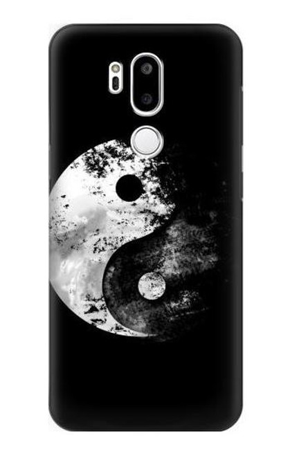 S1372 Moon Yin-Yang Funda Carcasa Case para LG G7 ThinQ