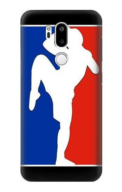 S2278 Muay Thai Kickboxing MMA Martial Art White Funda Carcasa Case para LG G7 ThinQ