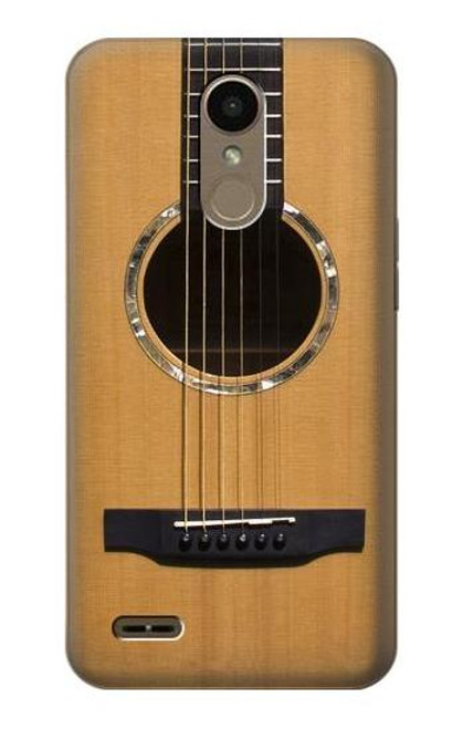 S0057 Acoustic Guitar Funda Carcasa Case para LG K10 (2018), LG K30