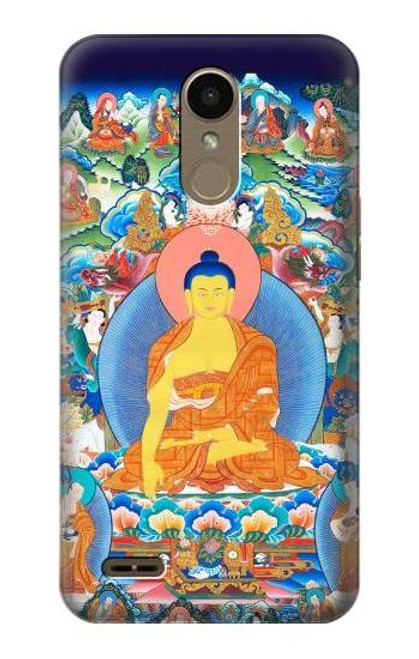 S1256 Buddha Paint Funda Carcasa Case para LG K10 (2018), LG K30