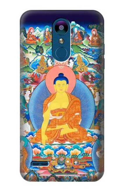S1256 Buddha Paint Funda Carcasa Case para LG K8 (2018)