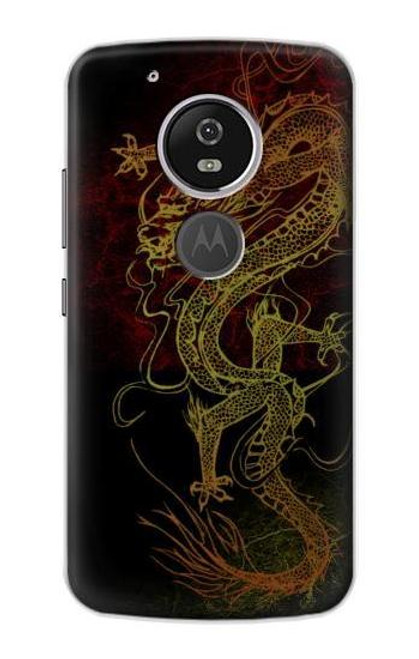 S0354 Chinese Dragon Funda Carcasa Case para Motorola Moto G6 Play, Moto G6 Forge, Moto E5