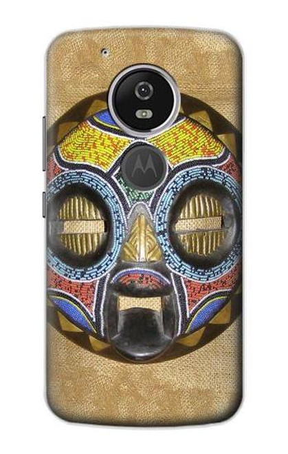 S0965 African Baluba Funda Carcasa Case para Motorola Moto G6 Play, Moto G6 Forge, Moto E5