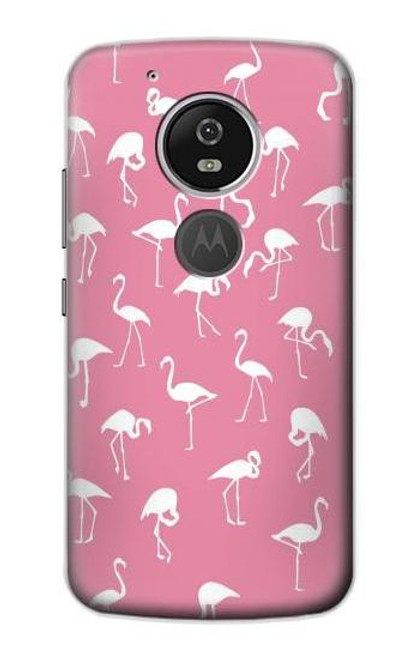 S2858 Pink Flamingo Pattern Funda Carcasa Case para Motorola Moto G6 Play, Moto G6 Forge, Moto E5