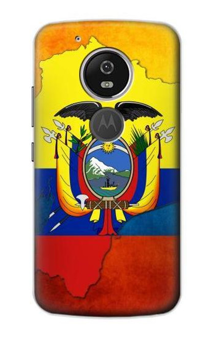 S3020 Ecuador Flag Funda Carcasa Case para Motorola Moto G6 Play, Moto G6 Forge, Moto E5