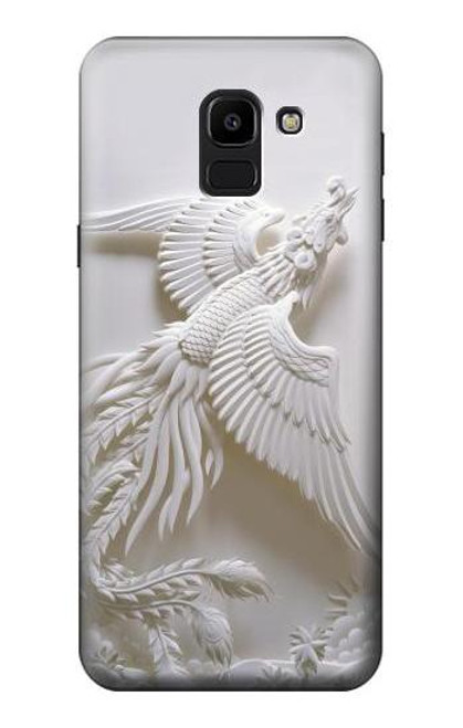 S0516 Phoenix Carving Funda Carcasa Case para Samsung Galaxy J6 (2018)