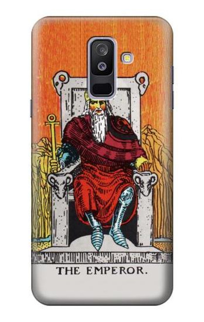S2808 Tarot Card The Emperor Funda Carcasa Case para Samsung Galaxy A6+ (2018), J8 Plus 2018, A6 Plus 2018
