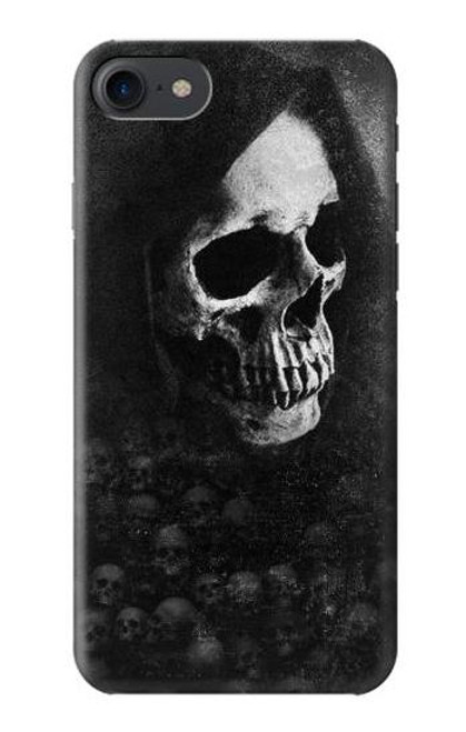 S3333 Death Skull Grim Reaper Funda Carcasa Case para iPhone 7, iPhone 8