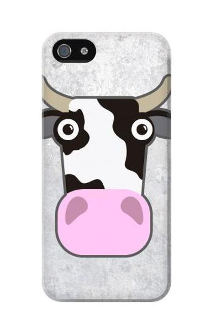 S3257 Cow Cartoon Funda Carcasa Case para iPhone 5C