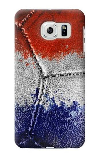 S3304 France Flag Vintage Football Graphic Funda Carcasa Case para Samsung Galaxy S6