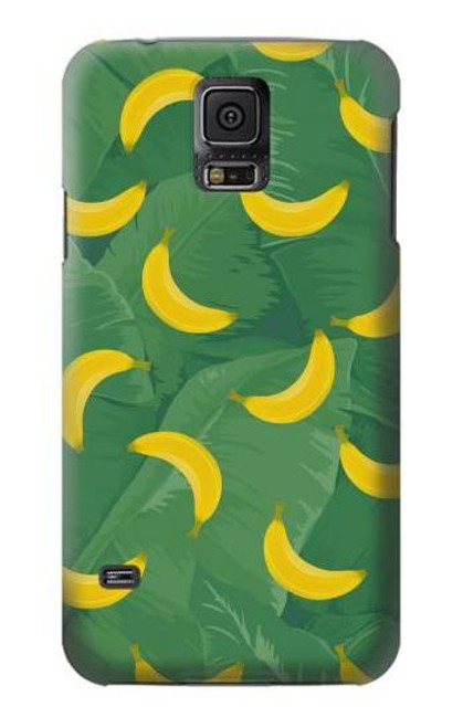 S3286 Banana Fruit Pattern Funda Carcasa Case para Samsung Galaxy S5