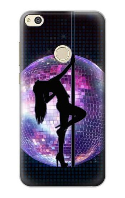 S3284 Sexy Girl Disco Pole Dance Funda Carcasa Case para Huawei P8 Lite (2017)
