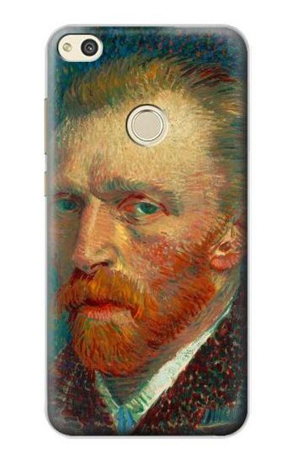 S3335 Vincent Van Gogh Self Portrait Funda Carcasa Case para Huawei P8 Lite (2017)